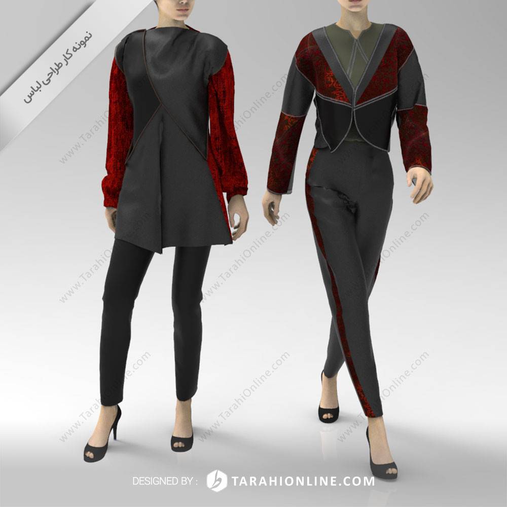 طراحی لباس زنانه 6